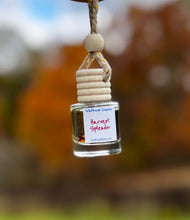 Load image into Gallery viewer, Harvest Splendor Hanging Car Diffuser showcasing warm autumn fragrance for cozy drives. Perfect car diffuser for fall.
