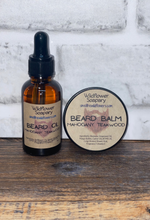 Load image into Gallery viewer, Mahogany Teakwood Beard Oil & Balm