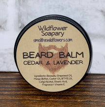Load image into Gallery viewer, Cedar & Lavender Beard Balm