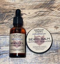 Load image into Gallery viewer, Mahogany Teakwood Beard Balm