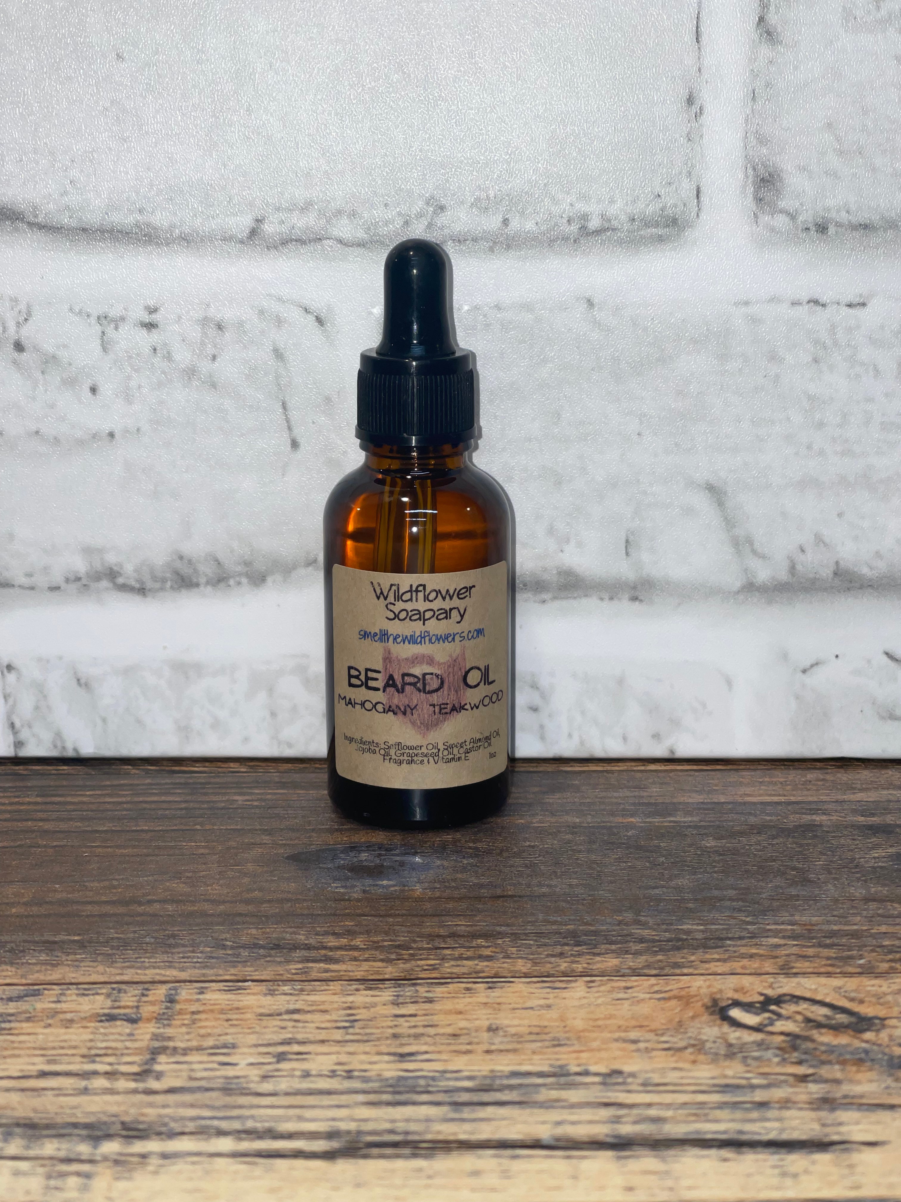 Mahogany Teakwood Beard Oil