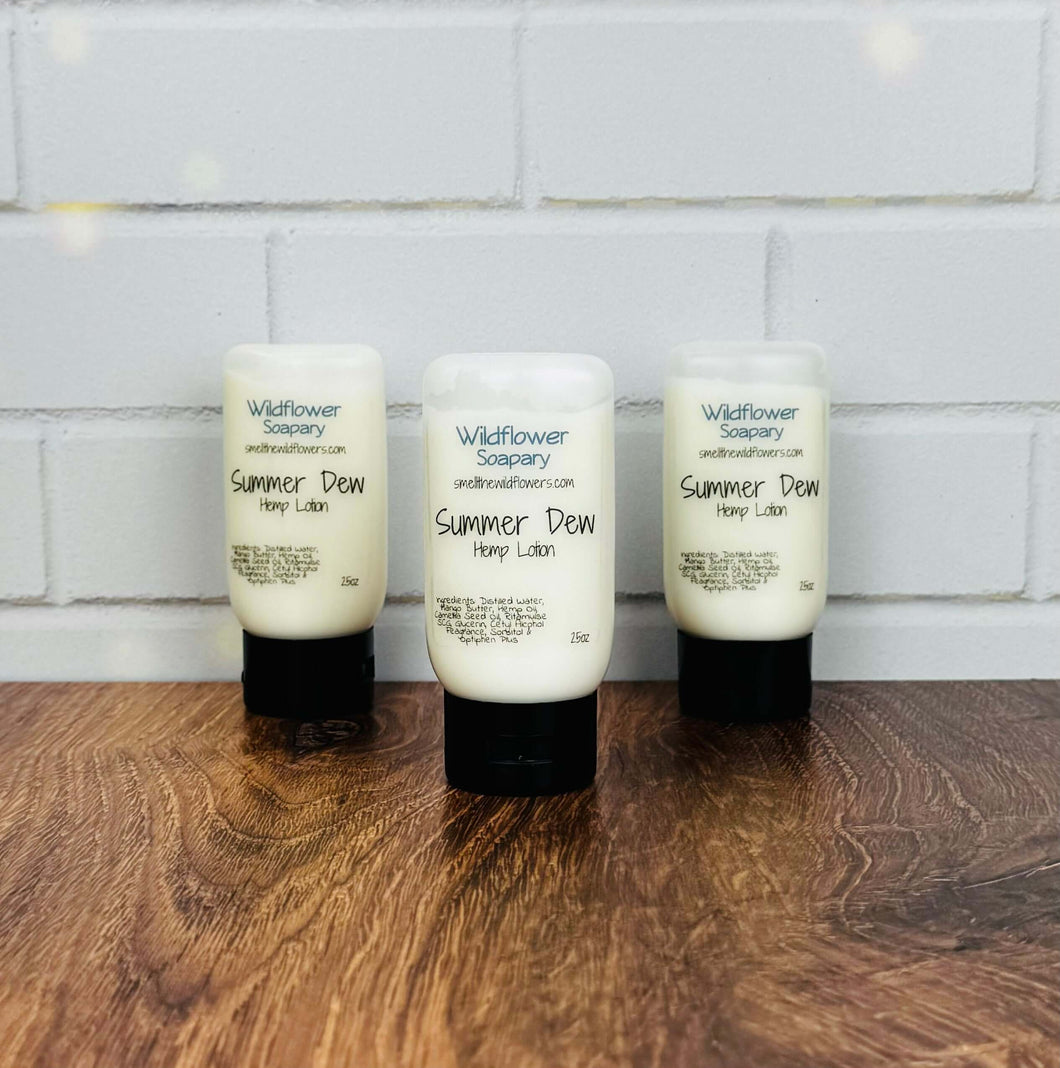 Summer Dew Hemp Lotion