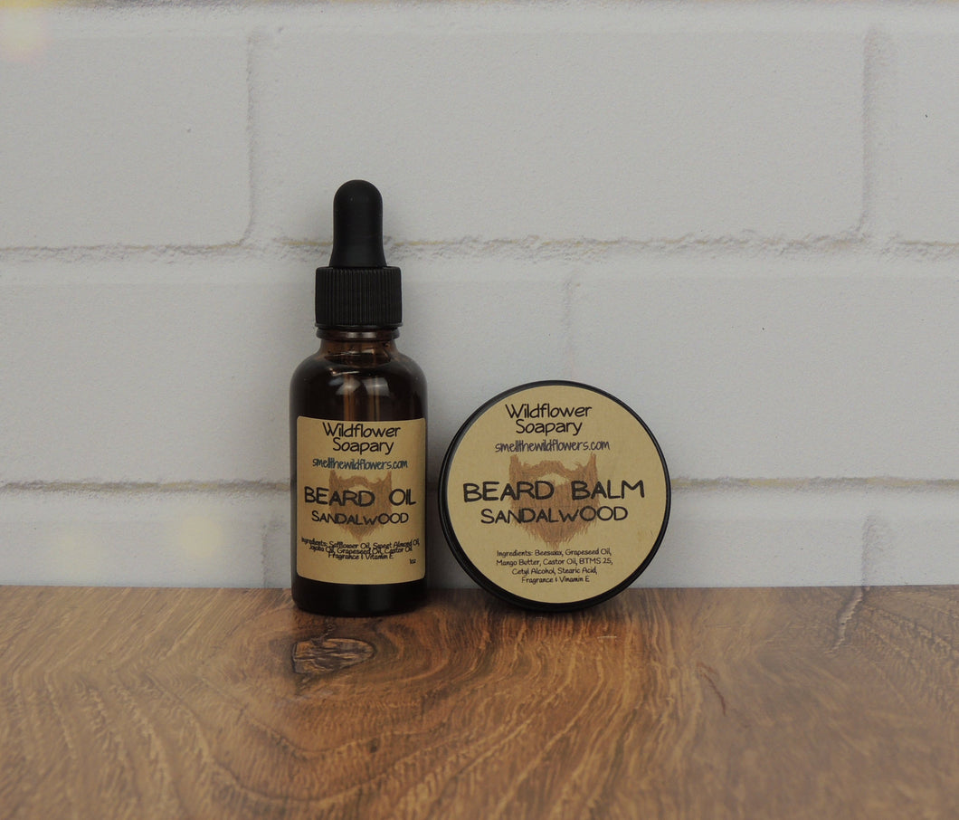 Sandalwood Beard Oil & Balm