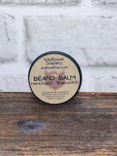 Load image into Gallery viewer, Mahogany Teakwood Beard Oil &amp; Balm
