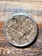 Load image into Gallery viewer, Open container of sugar scrub to see product.
