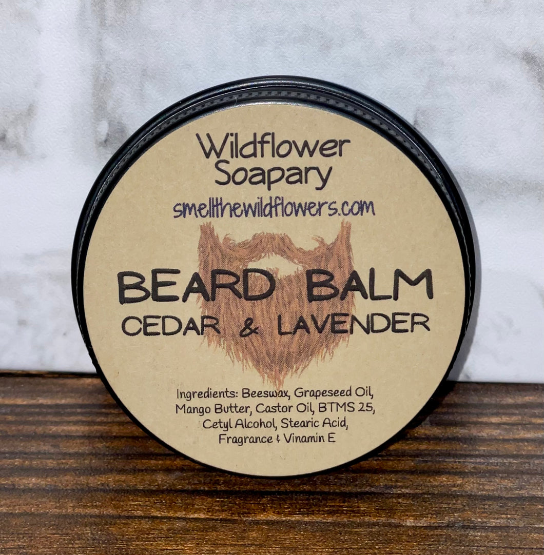 Cedar & Lavender Beard Balm