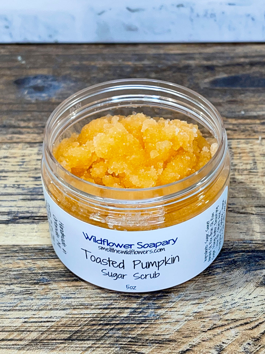 Toasted Pumpkin Sugar Scrub