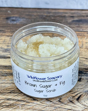 Load image into Gallery viewer, Brown Sugar &amp; Fig Sugar Scrub
